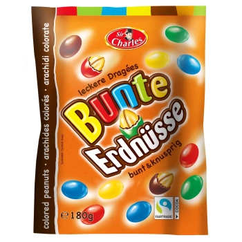 SirCharles Kolorowe Orzeszki 180 g