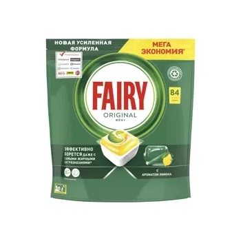 Fairy Original All In One Lemon Tabletki do Zmywarki 84 szt.