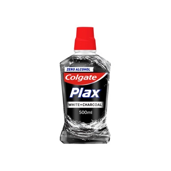 Colgate Plax White + Charcoal Płyn do Płukania Jamy Ustnej 500 ml