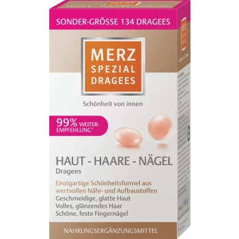 Merz Spezial Skóra, Włosy ,Paznokcie 134 szt. DE