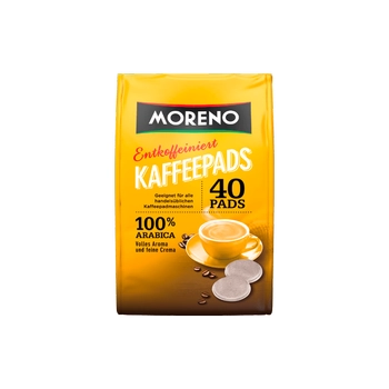 Moreno Bezkofeinowa Kawa w Padach 40 szt.