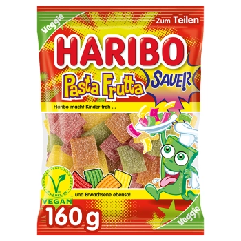 Haribo Pasta Frutta Sauer Żelki 160 g