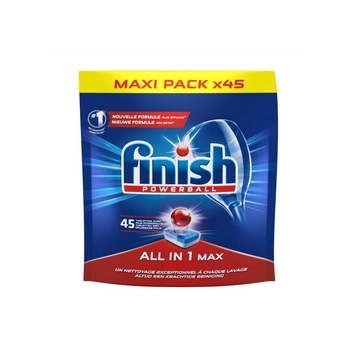 Finish Powerball All in 1 Max Kapsułki do Zmywarki 45 szt.