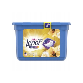 Lenor All in 1 Color Gold Orchid Kapsułki do Prania 15 szt.