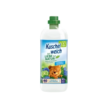 Kuschelweich Vegan Kornblume & Bergamotte Płyn do Płukania 1l DE