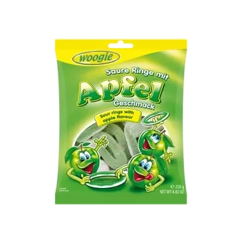 Woogie Apfel Saure Ringe Żelki 250 g