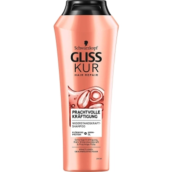 Gliss Kur Prachtvolle Kräftigung Szampon do Włosów 250 ml DE