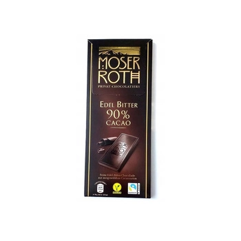 Moser Roth Czekolada Gorzka 90% Cacao 125 g