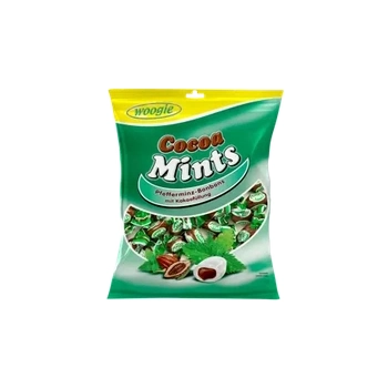 Woogie Cukierki Miętowe z Nadzieniem Kakaowym 150 g