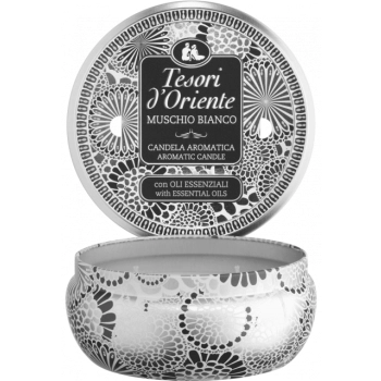 Tesori d'Oriente Muschio Bianco Świeca Zapachowa 200 g
