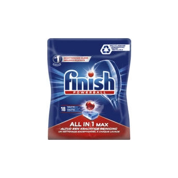 Finish Powerball All in 1 Max Tabletki do Zmywarki 18 szt.