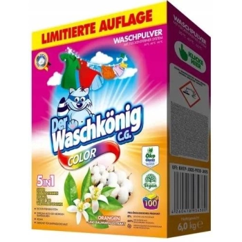 Der Waschkonig Color Orange Proszek do Prania 6 kg DE