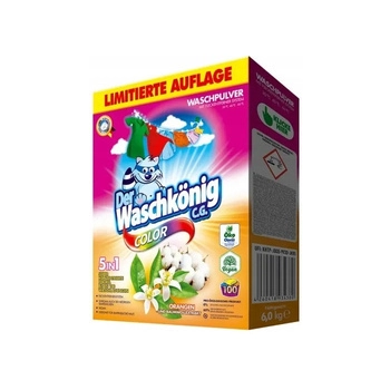 Der Waschkonig Color Orange Proszek do Prania 6 kg DE