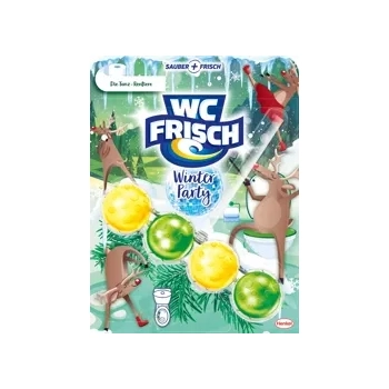 WC Frisch Winter Party Tanz-Rentiere Zawieszka WC 50 g DE