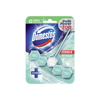 Domestos Power 5 WC mit Chlor Zawieszka WC 55 g DE