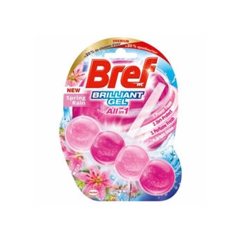 Bref Brilliant Gel Spring Rain Zawieszka WC 42 g