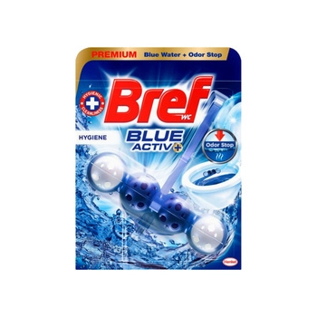 Bref Blue Activ Odor Stop Zawieszka WC 50 g