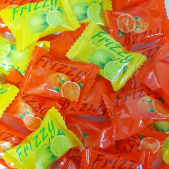 Woogie Frizzy Orange & Lemon Cukierki Musujące 170 g