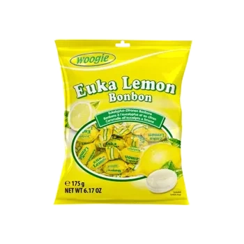 Woogie Cukierki Eukaliptusowo-Cytrynowe 175 g