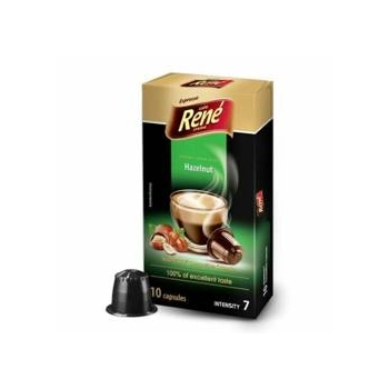 Cafe Rene Hasselnuss Kaffee Kapsułki do Nespresso 10 szt.