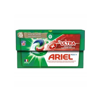 Ariel Ultra + Kapsułki do Prania 38 szt.