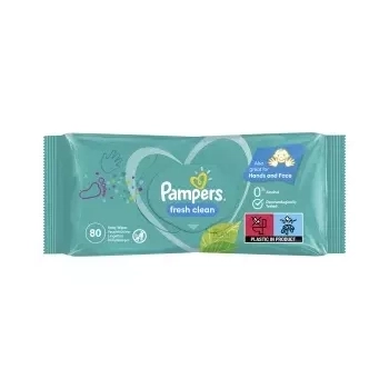 Pampers Fresh Clean Chusteczki Nawilżone 80 szt.
