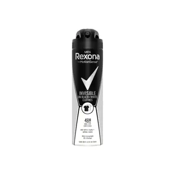 Rexona Men Invisible Black+White Antyperspirant Spray 150 ml