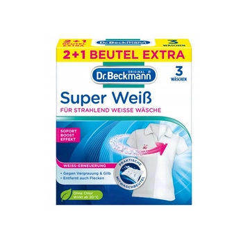 Dr.Beckmann Super Weiss Wybielacz 3 x 40 g DE
