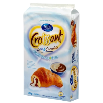 Meister Moulin Croissant Latte & Cioccolato 6x50 g