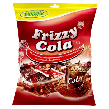 Woogie Frizzy Cola Cukierki Musujące 170 g