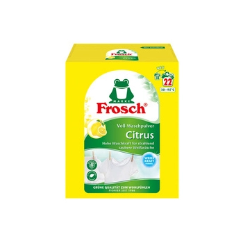 Frosch Citrus Proszek do Prania 1,45 kg