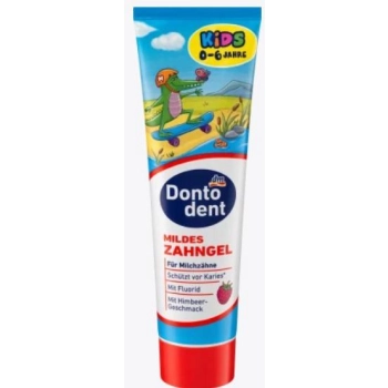 Dontodent Kids Pasta do Zębów 0- 6 lat Malinowa 100 ml