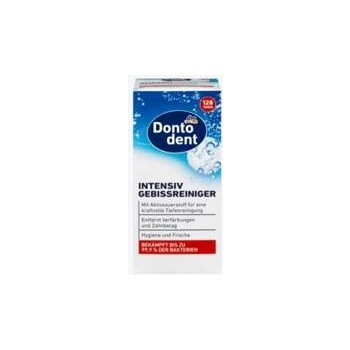 Dontodent Intensiv Tabletki do Czyszczenia Protez 128 szt.