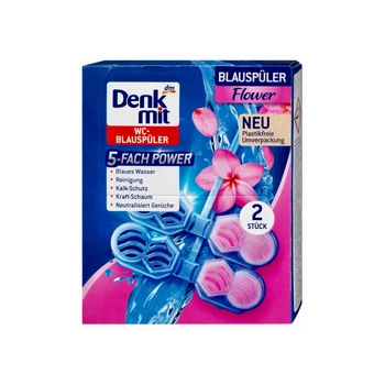 Denkmit Blauspüler Flower Zawieszka WC 2 szt.
