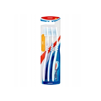 Aquafresh Clean Flex Medium Szczoteczka do Zębów 3 szt.