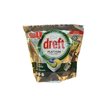 Dreft Platinum Kapsułki do Zmywarki 22 szt