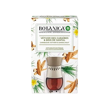 Air Wick Botanica Caribische Vetiver&Sandelhout Dyfuzor+wkład 19 ml