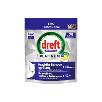 Dreft Platinum Lemon Kapsułki do Zmywarki 75 szt.