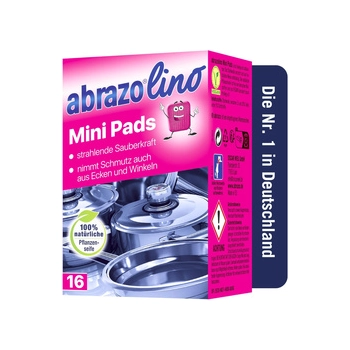 Abrazo Lino Gąbki Zmywaki Nasączone 16 szt.