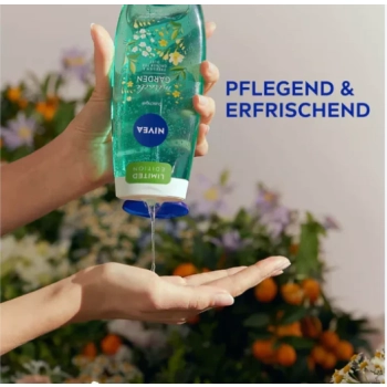 Nivea Miracle Garden Freesia & Green Tea Żel pod Prysznic 250 ml