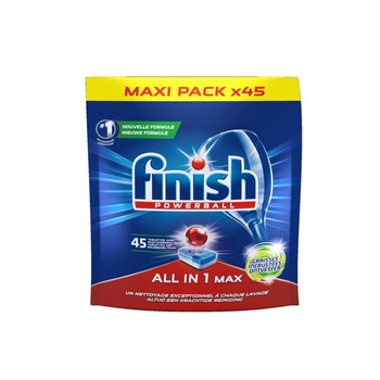 Finish Powerball All in 1 Max Kapsułki do Zmywarki 45 szt.