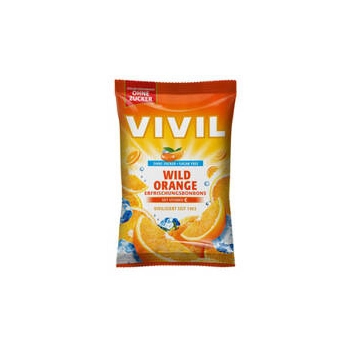 Vivil Wild Orange Cukierki bez Cukru 120 g