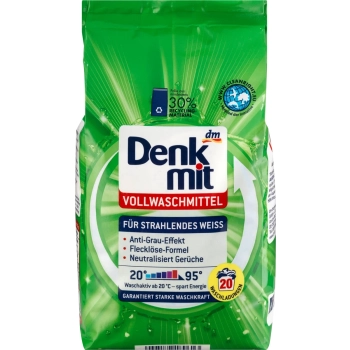 Denkmit Weiß Proszek do Tkanin Białych 20 prań