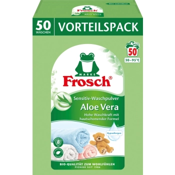 Frosch Aloe Vera Sensitiv Proszek do Prania 50 prań DE