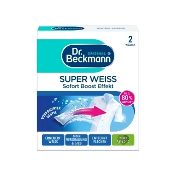 Dr.Beckmann Super Weiss Wybielacz 2 x 40 g DE