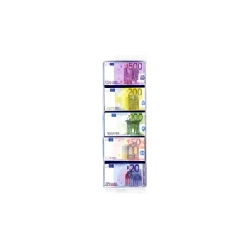 MaitreTruffout Banknoty EURO Czekolada Mleczna 5x15g