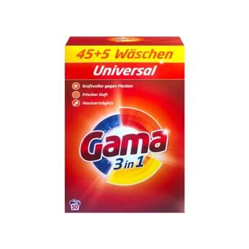 Gama Uniwersalny Proszek do Prania 45+5 prań DE
