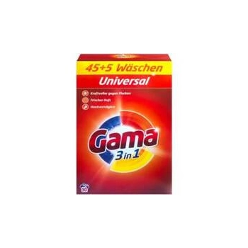 Gama Uniwersalny Proszek do Prania 45+5 prań DE