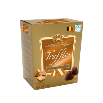 MaitreTruffout Belgijskie Trufle Karmelowe 200 g