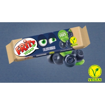 Fritt Vegan Apfel&Johannisbeere Rozpuszczalna Guma do Żucia 56 g